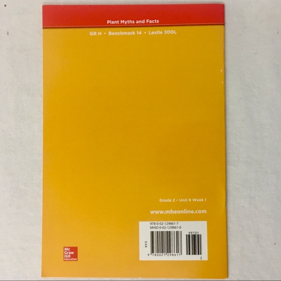 3 Paired Read Grade 2 Books McGraw-Hill Fiction Myth Poetry Realistic Fiction - Picture 3 of 16